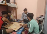 Carrom Match in Hostel